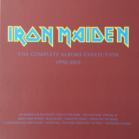 Iron Maiden The Complete Albums Collection 1990 2015 UUSI Huuto Net