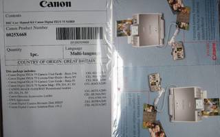 CANON - DSC User manual kit Canon Digital IXUS 75 kameralle