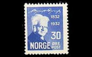 Norja 166 ** Björnstjerne Björnson 30 öre (1932)