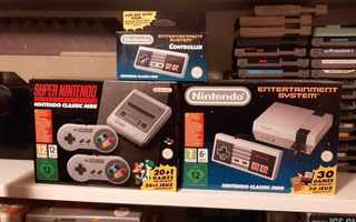Nintendo Nes Mini Classic ja Super Nintendo Mini Classic