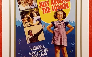 (SL) UUSI! DVD) Shirley Temple:  Just Around The Corner 1938