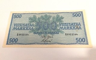 500 Markkaa 1956