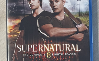 Supernatural: Kausi 8 (2012 - 2013) Blu-ray (UUSI)