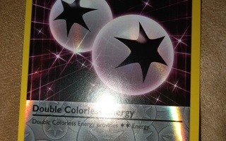Double Colorless Energy 114/124 REVERSE HOLO card