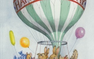 Audrey Tarrant: Juhlaväki lahjoineen kuumailmapallossa