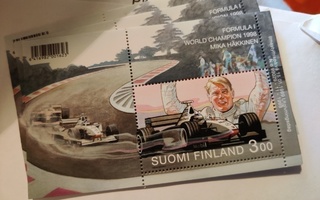 Formula I World Champion 1998 Mika Häkkinen postimerkki