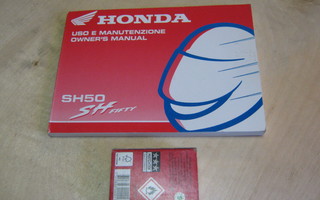 Käyttöohjekirja Honda SH 50