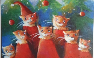 Raija Nokkala - Kissojen joulupotretti