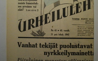 Suomen Urheilulehti Nro 41/1942 (15.3)