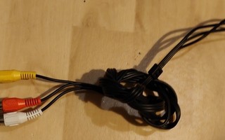 Scart in / out adapter + 3 x rca - 3 rca -johto