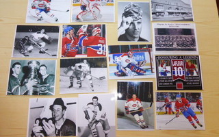 15 kpl Montreal Canadiens NHL valokuvia