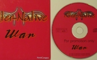 Alter-Native • War PROMO CD-Single