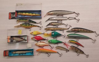 Rapala ja nils master vaappuja, käytetyt