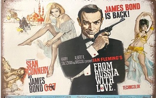 Kyltti James Bond is back