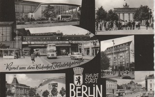 Postikortti, BERLIINI , vanha 1960-luvulta