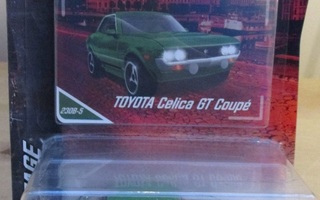 Toyota Celica 1600 GT TA22 HT Coupe 2D Green Majorette 1:56