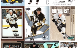 9 x SIDNEY CRSOBY Pittsburgh Penguins