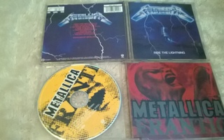 Metallica - Ride The Lightning cd & Frantic cds