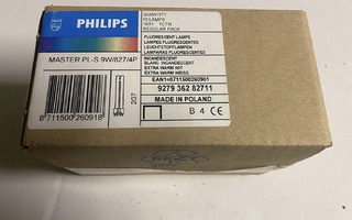 Philips MASTER PL-S 9W - 827 4PIN 10kpl