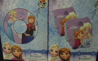 DISNEY FROZEN KELLUKKEET JA UIMARENGAS 3-6V