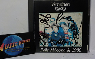 PELLE MILJOONA & 1980 - VIIMEINEN SYKSY CD + NIMMARIT