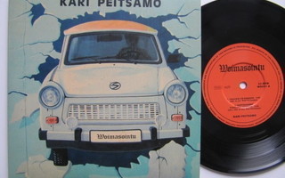 Kari Peitsamo Takaisin Itä-Saksaan 7" sinkku UUSI.