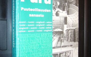 Puru - puuteollisuuden sanasto ( 1 p. 1997 ) sis. postikulun