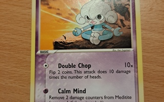 Meditite 65/101 EX Hidden Legends common card