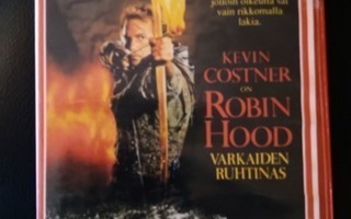 Kevin Costner -- ROBIN HOOD  varkaiden ruhtinas (VHS)