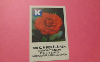 TT-etiketti K T:mi K. P. Kekäläinen, Västinniemi