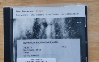 Theo Bleckmann: Elegy, ECM.