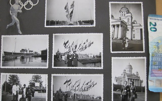 13 VANHAA Valokuvaa Helsinki Olympia 1952