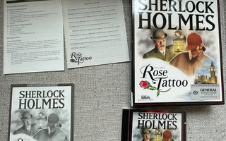 Big box : Sherlock Holmes Case of the Rose Tattoo PC CD ROM