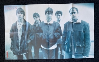 Oasis juliste ja tarra