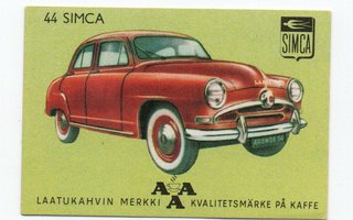 Kahvilapu AAA n:o 44 SIMCA