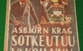Kirja: Asbjörn Krag sotkeutuu vakoiluun / Stein Riverton