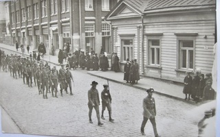 VANHA Valokuva Suojeluskunta Partio Kuopio 1919