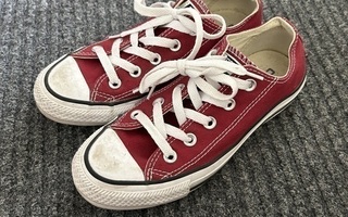 Converse tennarit 35 viininpunainen