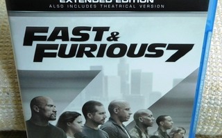 Fast & Furious 7 - extended edition - Blu-ray