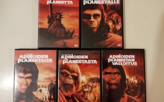 (SL) 5 DVD) APINOIDEN PLANEETTA ELOKUVAT (1968-72)