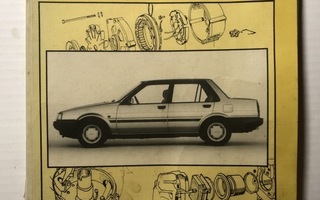 Toyota Corolla Korjauskäsikirja  etuveto