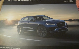 Jaguar F-Pace esite - yli 90 sivua