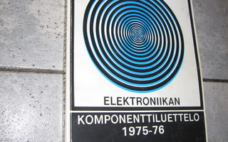ELEKTRONIIKAN KOMPONENTTILUETTELO 1975-76