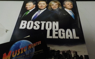 BOSTON LEGAL - 4 KAUSI  5 DVD 2007-2008 (w)