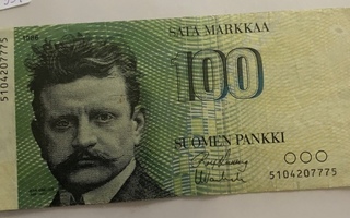 100 Markkaa 1986
