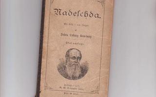 Nadeschda, J. L. Runeberg, 1888, skol-upplage, koulupainos.