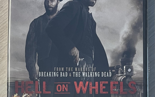 Hell on Wheels: Kausi 1 (3DVD) uusi ja muoveissa