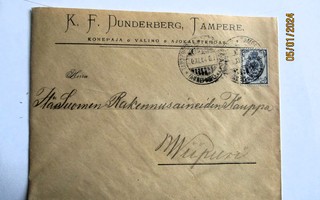 1904 Tampere Konepaja K F Dunderberg kuori