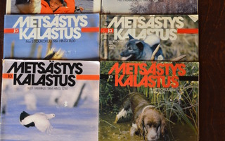 Metsästys ja Kalastus lehdet 1,5,6,7,8,10,11,12/1984