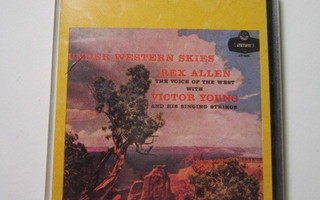 Rex Allen Victor Young Under Western Skies HATC 3001 c-kaset